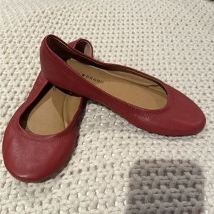 Lucky Brand Red Ballet Flat